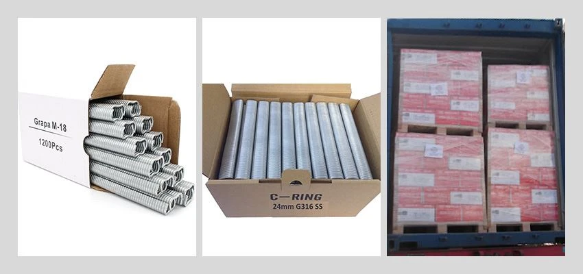 Packing and Shipment Hog Ring Staples
