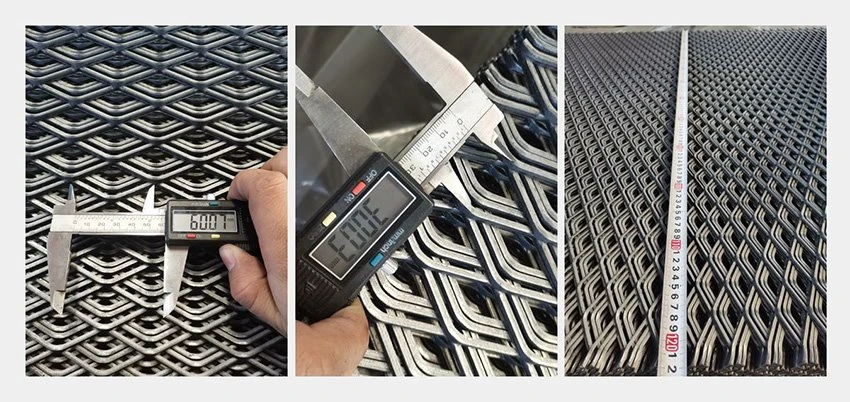 Hot Dipped Galvanized Expanded Metal Mesh inspection