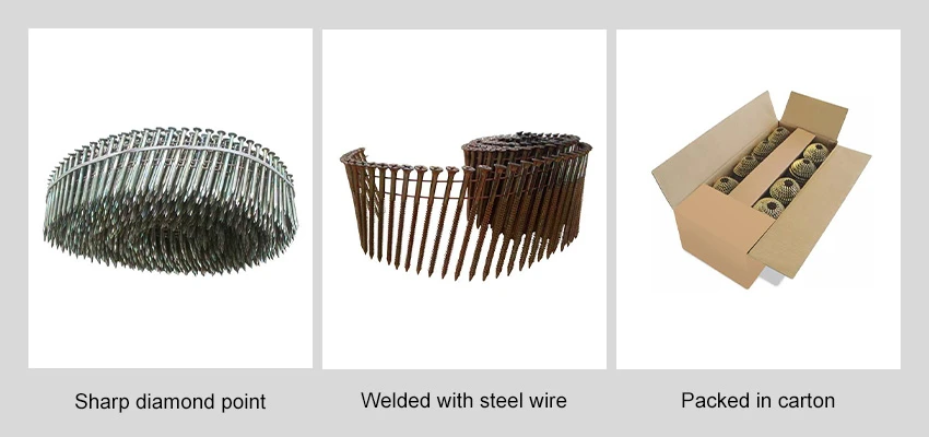 wire collated nails details