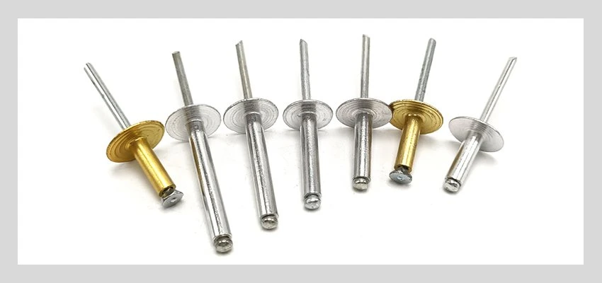 Aluminum Large Flange Head Blind Rivets types