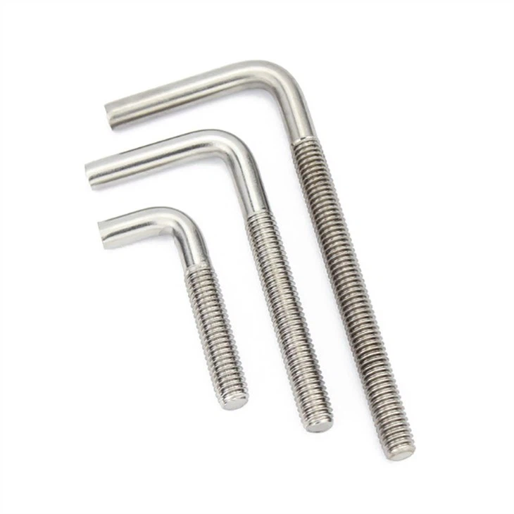 Galvanized Steel J Bolt Chaw tsim tshuaj paus