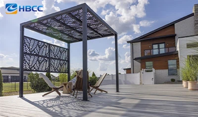 Laser Sab nraum zoov Nyob Pergola - Stylish & Durable ntxoov ntxoo rau lub va...