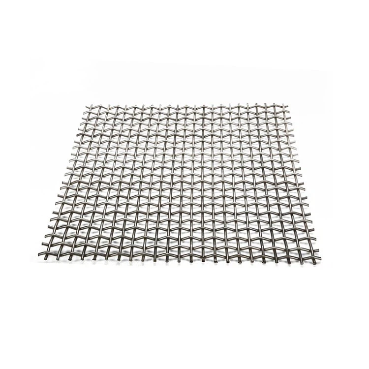 High -Lub zog Crimped Hlau Mesh Manufacturers