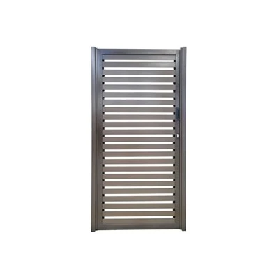 Rust{0}}Aluminium Garden Gate dawb