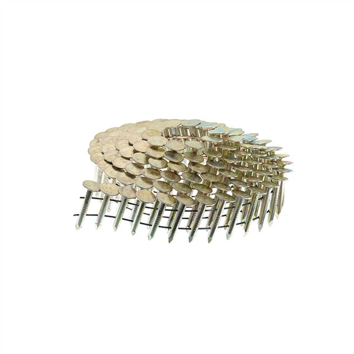 Tuam Tshoj Stainless Hlau Roofing Coil Nails